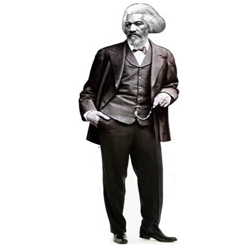 H10129 Frederick Douglass Cardboard Cutout Standup - AT TEN Distribution