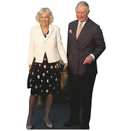 H10526 Prince King Charles and Camilla Queen Consort Cardboard Cutout Standee Standup - AT TEN Distribution