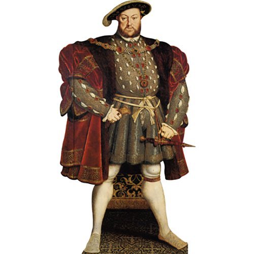H10999 King Henry VIII Cardboard Cutout Standup - AT TEN Distribution