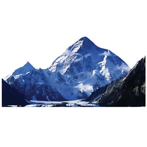 H13060 K 2 Mountain Cardboard Cutout Standup - AT TEN Distribution