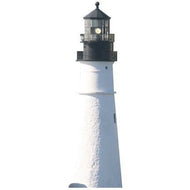 H20207 Portland Head Lighthouse Cardboard Cutout Standup - AT TEN Distribution
