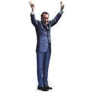H25945 Richard Nixon V Sign Peace Hands Cardboard Cutout Standee Standup - AT TEN Distribution
