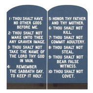 H48200 Ten Commandments Cardboard Cutout Standup - AT TEN Distribution