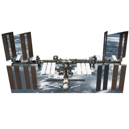 H69049 International Space Station Space NASA Cardboard Cutout Standup - AT TEN Distribution