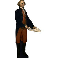 H76019 Thomas Jefferson Cardboard Cutout Standee Standup Poster - AT TEN Distribution