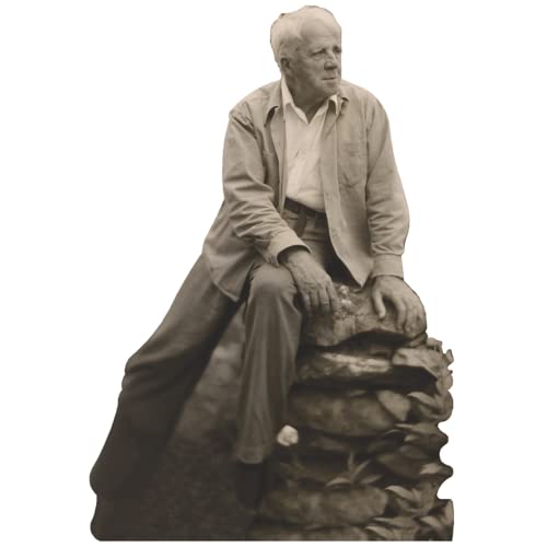 H79470 Robert Frost Poet Born March 26 Cardboard Cutout Standee Standup - AT TEN Distribution
