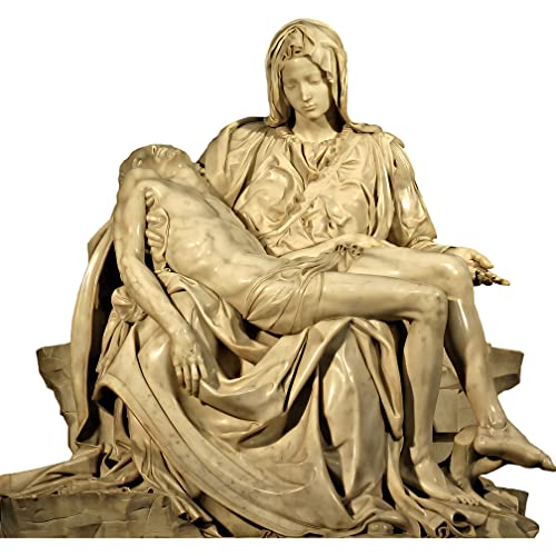 H79484 Michelangelo Pieta Virgin Mary Jesus Christ Cardboard Cutout Standee Standup - AT TEN Distribution