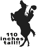 SP12465 Cowboy Horse Silhouette Western Yellowstone 1883 Cardboard Cutout Standee Standup - AT TEN Distribution