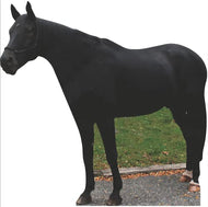 SP12593 Lifesize Black Horse Cardboard Cutout Standee Standup - AT TEN Distribution