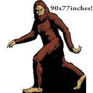 SP12641 Bigfoot Big Foot 90in Extra Large Cardboard Cutout Standee Standup - AT TEN Distribution