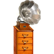 SS11022 Early 1900s Phonograph Gramophone Record Player Vintage Cardboard Cutout Back Drop Stand up - AT TEN Distribution