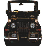 SS11039 Sports Utility Vehicle SUV Grand Compass Wielding Indian Jeep Compatible Cardboard Cutout Standee Standup - AT TEN Distribution