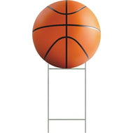 YS3036 Basketball Sports Plastic Outdoor Yard Sign Decoration Cutout - AT TEN Distribution