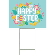 Load image into Gallery viewer, YS3058 Happy Easter Plastic Outdoor Yard Sign Decoration Cutout - AT TEN Distribution
